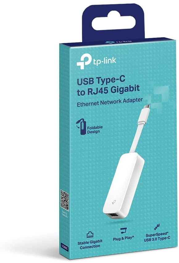 Adattatore di rete TP-Link da USB 3.0 Type C a Gigabit Ethernet 10/100/1000 UE300C