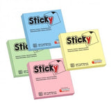 Memo Stick Adesivi Riposizionabili - Sticky 100 Fogli 75x75